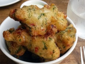 Buñuelos de bacalao - saltcod fritters