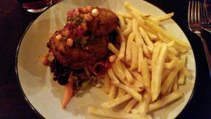 Crab cakes, Barrelhouse, Edinburgh.