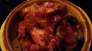 Chilli chicken wings - Barrelhouse, Edinburgh.