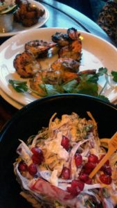 Dishoom Slaw and masala prawns - Dishoom, Edinburgh.