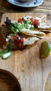 Mushroom quesadillas - El Cartel.