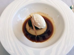 Flam (flan), La Mar Salada, Barcelona.
