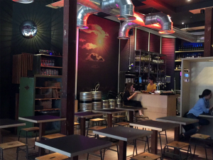 Interior of Saboteur, Edinburgh